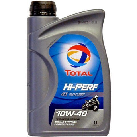 Total Hi-Perf Sport 10W-40, 1 л (193101) моторна олива 4T фото