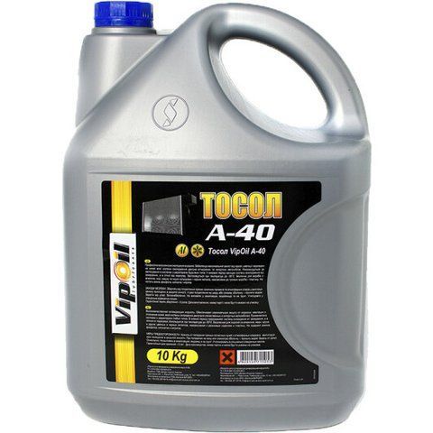 Готовый антифриз VIPOIL Тосол А-40 -30 &deg;C фото