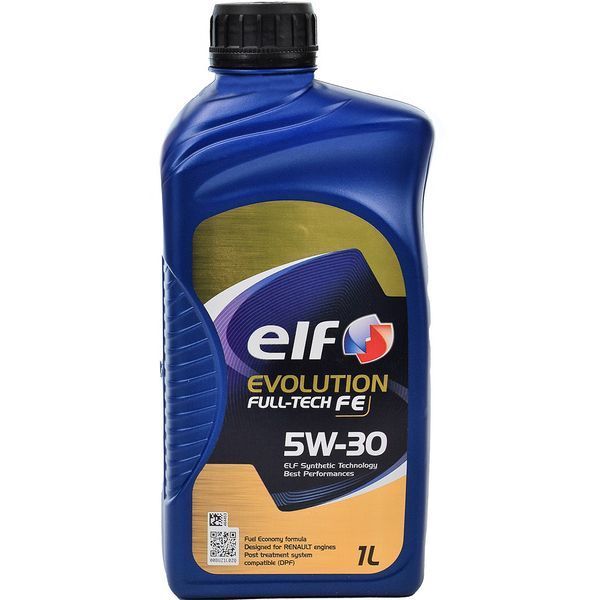 Elf Evolution Full-Tech FE 5W-30 1 л, (213933) моторное масло фото