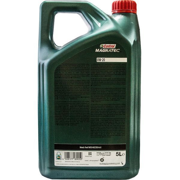 Castrol Professional Magnatec 0W-20, 5 л (15F704) моторное масло фото