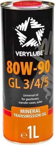 XADO Verylube GL-3 / 4 / 5 MT-1 80W-90, 1 л (xb20176) минеральное трансмиссионное масло фото