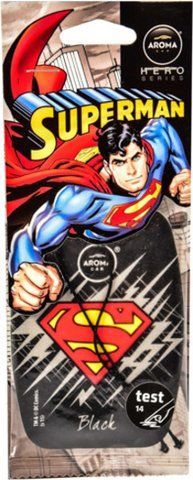 Ароматизатор Aroma Car Hero Superman Black фото