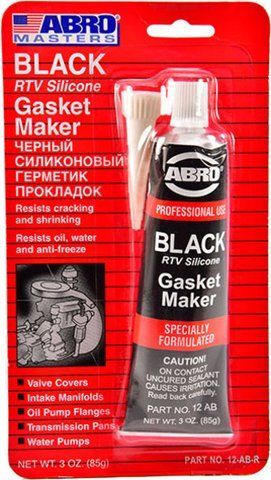 ABRO Gasket Maker (China) чорний формувач прокладок, 85 мл (12ABCH85) фото