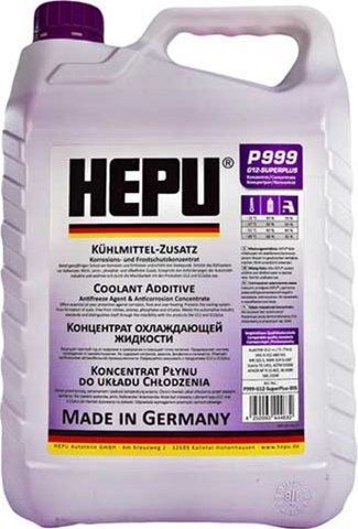 Hepu Super Plus G12++ фиолетовый, 5 л концентрат антифриза фото