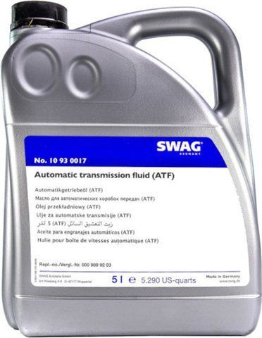 SWAG ATF Dexron II D, 5 л (10930017) трансмісійна олива фото