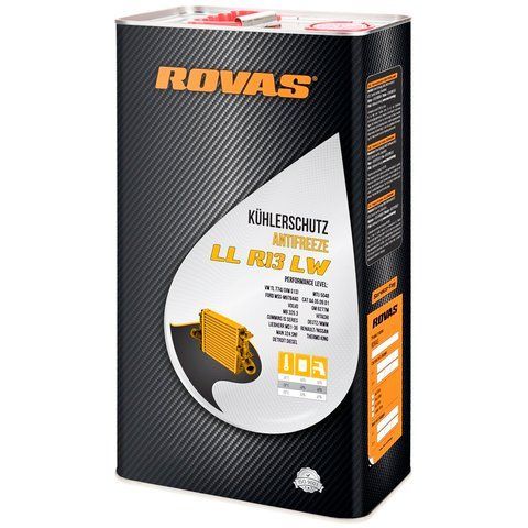 Rovas Antifreeze LL R13 LW желтый -80&deg;C, 1 л (75951) концентрат антифриза фото
