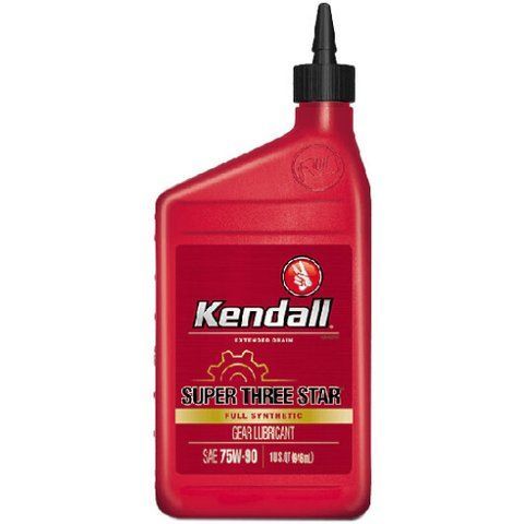 Kendall Super Three Star GL-5 MT-1 75W-90, 0,946 л (1076959) синтетична трансмісійна олива фото