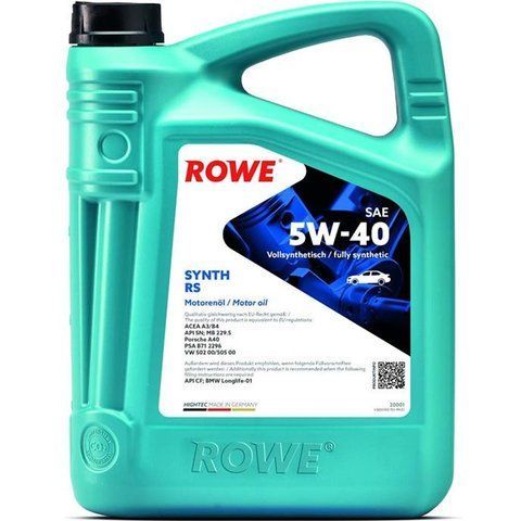 Rowe HC Synth RS 5W-40, 5 л (20001005099) моторна олива фото