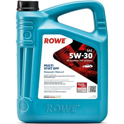Rowe HC Multi Synt DPF 5W-30, 4 л (20125004099) моторное масло фото