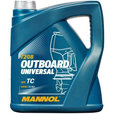 Mannol Outboard Universal, 4 л (MN7208-4) моторна олива 2T фото