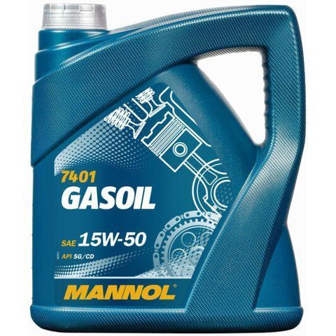 Mannol Gasoil 15W-50 4 л, (MN7401-4) моторное масло фото