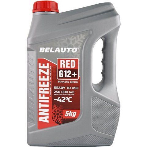Готовий антифриз BELAUTO G12 червоний -42 &deg;C фото