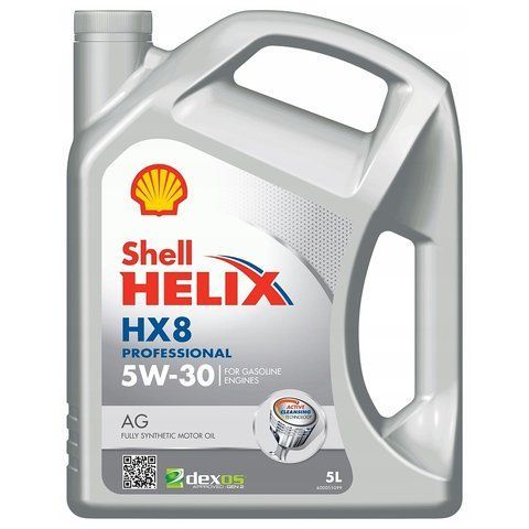 Shell Helix HX8 Professional AG 5W-30, 5 л (550054289) моторна олива фото