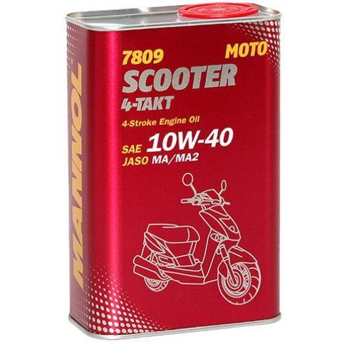 Mannol Scooter 4-Takt 10W-40, 1 л (MN7809-1ME) моторна олива 4T фото