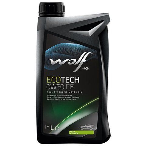 Wolf Ecotech FE 0W-30, 1 л (8309205) моторное масло фото