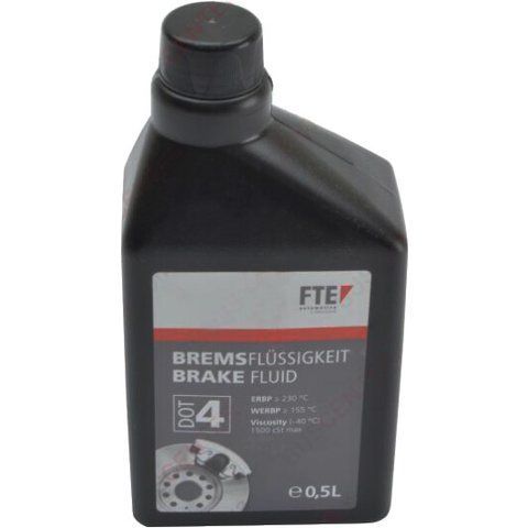 FTE DOT 4, 0,5 л (DOT405LTR) гальмівна рідина фото