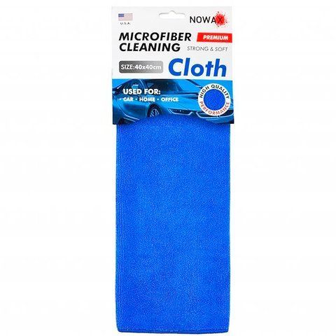 Nowax Microfiber Cleaning синя 40х40см, (NX67440) серветка фото