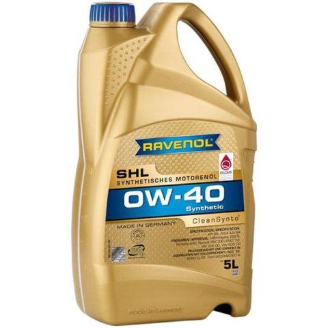 Ravenol SHL 0W-40 5 л, (1111127005) моторное масло фото
