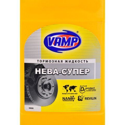 VAMP Нева-Супер, 0,25 л (4597) тормозная жидкость пластиковая тара фото