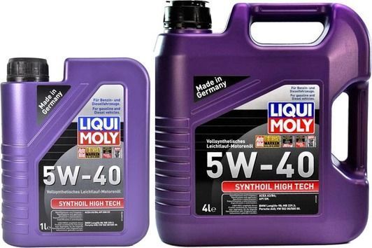 Liqui Moly Synthoil High Tech 5W-40 1 л, (1924) моторное масло фото