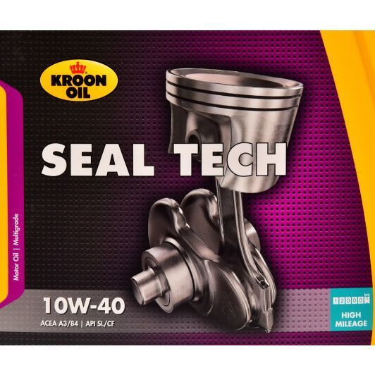Kroon Oil Seal Tech 10W-40 5 л (35437) моторна олива фото