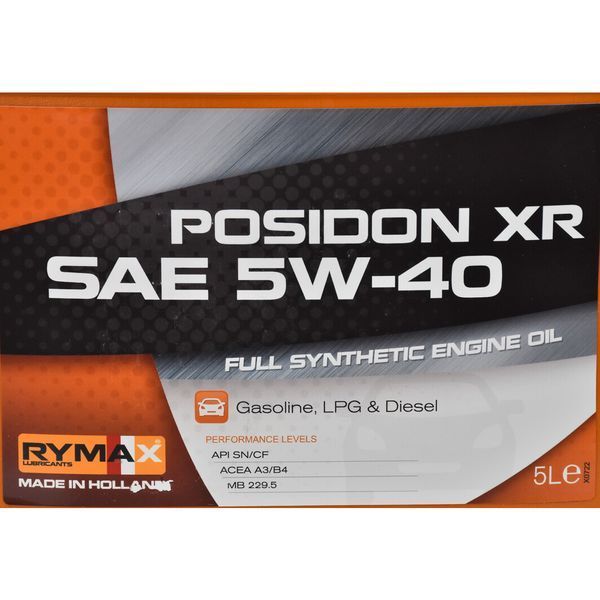 Rymax Posidon XR 5W-40, 5 л (253401) моторное масло фото