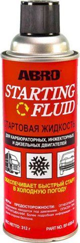 ABRO Starting Fluid присадка фото