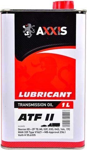 Axxis ATF II, 1 л трансмісійна олива фото