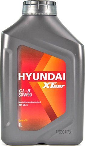 Hyundai XTeer GL-5 80W-90, 1 л (1011017) синтетична трансмісійна олива фото