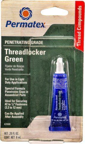 Permatex Penetrating Grade Threadlocker фиксатор резьбы, 6 мл (29000) фото