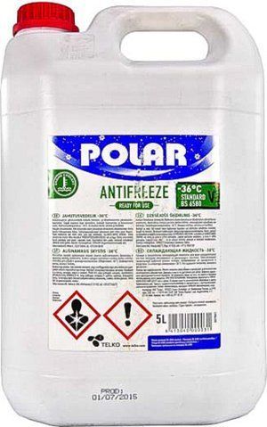Готовый антифриз Polar Standart BS 6580 G11 синий -36 &deg;C фото
