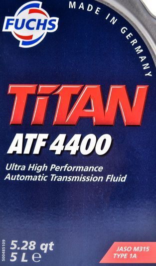 Fuchs Titan ATF 4400, 5 л (601413858) трансмиссионное масло фото