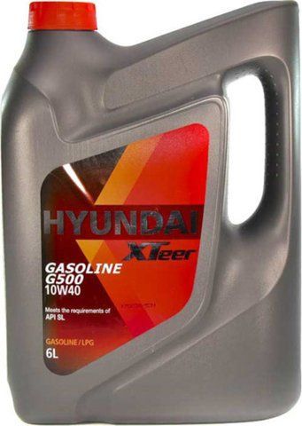 Hyundai XTeer Gasoline G500 10W-40 6 л, (1061044) моторное масло фото