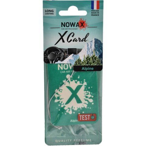 Nowax X Card Alpine, 12 г (NX07533) ароматизатор фото