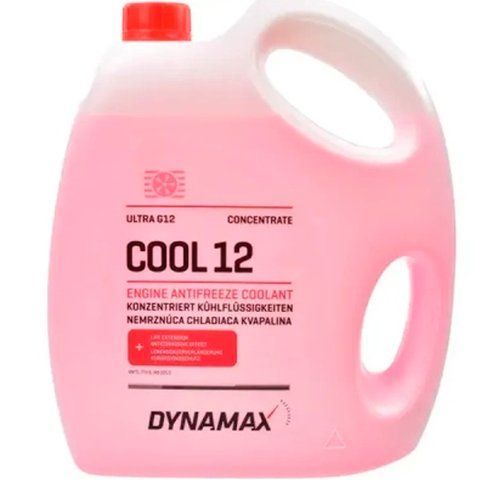 Dynamax Cool G11 красный, 5 л (502121) концентрат антифриза фото