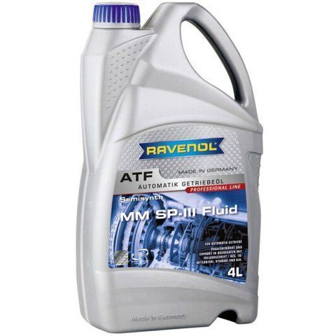 Ravenol ATF MM SP-III Fluid, 4 л (12121034) трансмиссионное масло фото