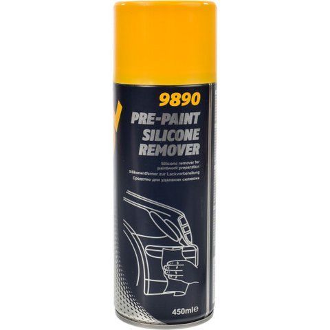 Mannol Pre-Paint Silicone Remover, 450 мл (9890) очищувач фото