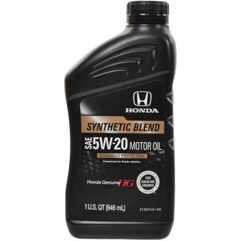 Honda Genuine Synthetic Blend 5W-20 0,95 л, (087989132) моторное масло фото