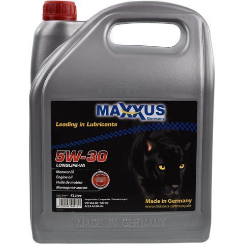 Maxxus LongLife-VA 5W-30 5 л, (5w30va005) моторное масло фото