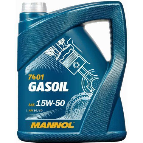 Mannol Gasoil 15W-50 5 л, (MN7401-5) моторное масло фото