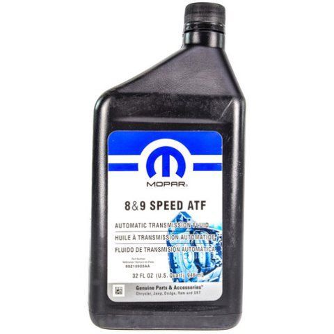 Mopar 8 & 9 Speed ATF, 0,946 л (68218925aa) трансмиссионное масло фото