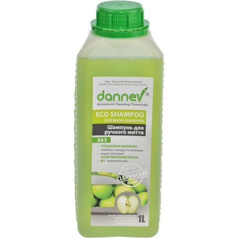 Автошампунь-полірол концентрат Dannev Eco Shampoo фото