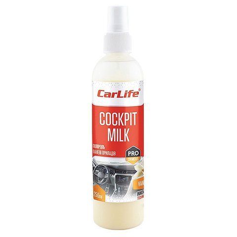 Carlife Cockpit Milk ваниль, 250 мл (CF027) полироль для пластика фото