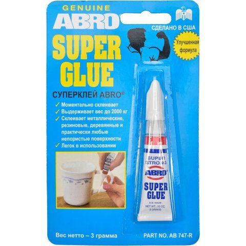 Клей ABRO Super Glue фото