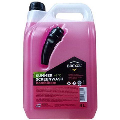 Омивач Brexol Screen Wash Summer літній bubble gum 4 л (BRX-082) фото
