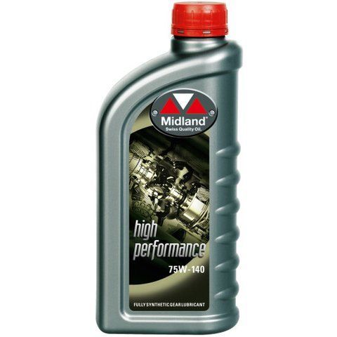 Midland High Perfomance GL-5 75W-140, 1 л (52) синтетична трансмісійна олива фото