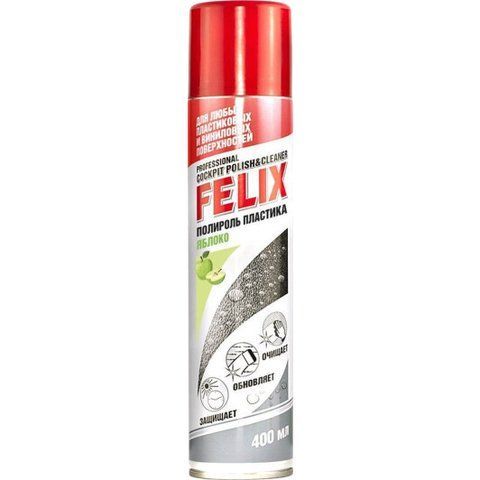 Полироль для салона Felix Professional Cockpit Polish and Cleaner яблоко 400 мл 411040134 фото