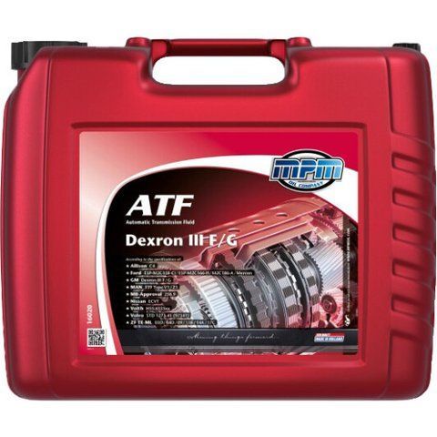 MPM ATF Dexron III F/G, 20 л (16020) синтетическое трансмиссионное масло фото