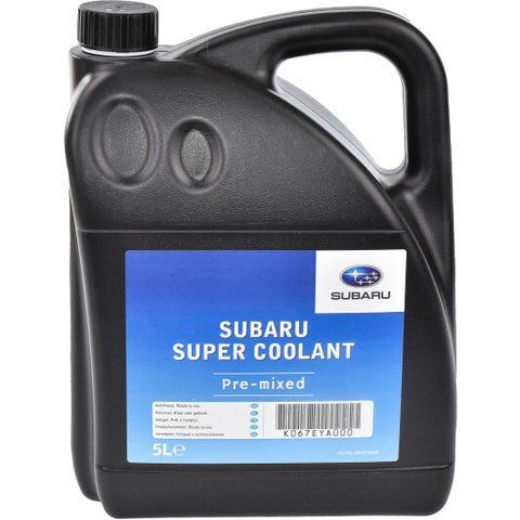 Subaru Super Coolant синий -52 &deg;C, 5 л (K067EYA000) готовый антифриз фото