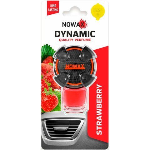Nowax Dynamic Strawberry, 1 шт (NX07796) ароматизатор фото